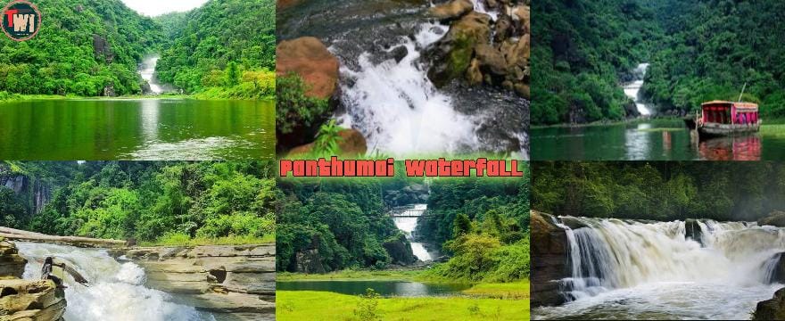 Panthumai waterfall